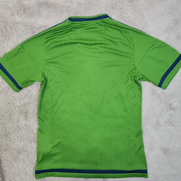 Adidas Seattle Sounders MLS Clima Cool Soccer Jersey Green Mens Small XBOX - Picture 3 of 6
